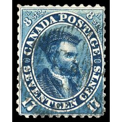 canada stamp 19 jacques cartier 17 1859 U F VF 086