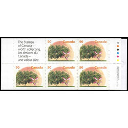 canada stamp 1374c elberta peach 1995