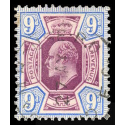 great britain stamp 136 king edward vii 1911 U VF 011