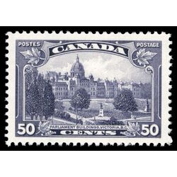 canada stamp 226 parliament victoria b c 50 1935 M XFNH 010