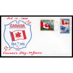 canada stamp 1191 flag over forest 38 1989 FDC EVENT 001