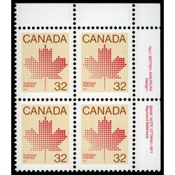 canada stamp 924 maple leaf 32 1983 PB UR %231