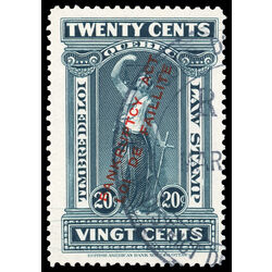 canada revenue stamp ql91a quebec law stamp with overprint and hairlines 20 1923