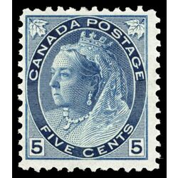 canada stamp 79 queen victoria 5 1899 M F 031