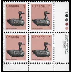 canada stamp 917v decoy 1 1986 PB SET 002