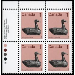canada stamp 917v decoy 1 1986 PB SET 003