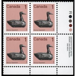 canada stamp 917v decoy 1 1986 PB SET 003