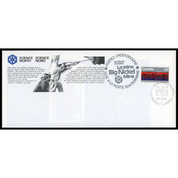 canada stamp 996 discovery of nickel 32 1983 FDC PC 002