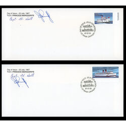 canada stamp 1139 segwun 1887 36 1987 FDC PC 001