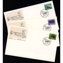 canada stamp 1171 4 8 fdc mammal definitives medium values 1989 FDC