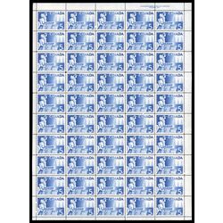 canada stamp 355 wheat and oil 5 1955 M PANE 020