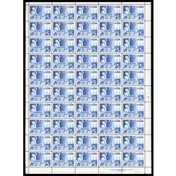 canada stamp 355 wheat and oil 5 1955 M PANE 021