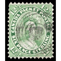 canada stamp 18 queen victoria 12 1859 U F VF 057