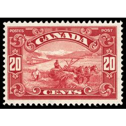 canada stamp 157 harvesting wheat 20 1929 M VF 032