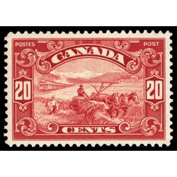 canada stamp 157 harvesting wheat 20 1929 M XF 031