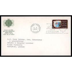 canada stamp 481 rain gauge 5 1968 FDC PC 012