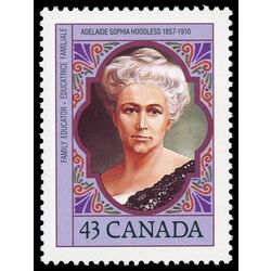 canada stamp 1456 adelaide sophia hoodless 43 1993
