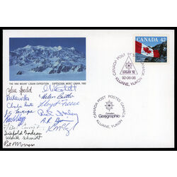 the 1992 mount lodge expedition FDC