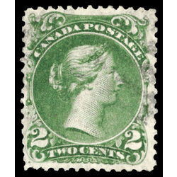 canada stamp 24 queen victoria 2 1868 U VF 053