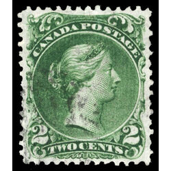 canada stamp 24b queen victoria 2 1868 U VF 025