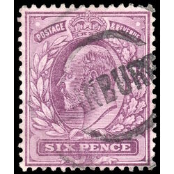 great britain stamp 135 king edward vii 1902 U VF 003