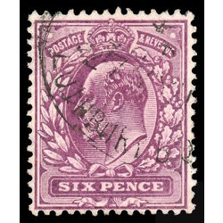 great britain stamp 135 king edward vii 1902 U VF 005