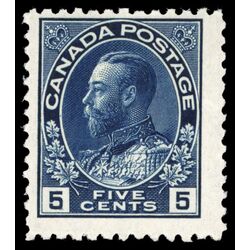 canada stamp 111a king george v 5 1912 M F 007
