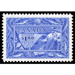 canada stamp 302 fisherman 1 1951 M XFNH 043