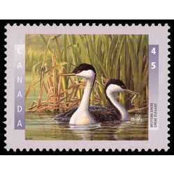 canada stamp 1632 western grebe 45 1997