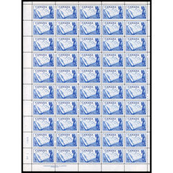 canada stamp 370 thompson and map 5 1957 M PANE 018