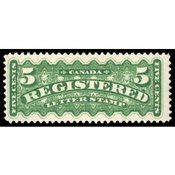 canada stamp f registration f2 registered stamp 5 1875 M VF 037