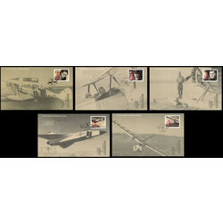 canada stamp 3172 6 canadians in flight 2019 FDC