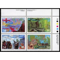 canada stamp 1129a exploration of canada 2 1987 PB UR