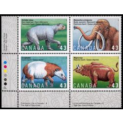 canada stamp 1532a prehistoric life in canada 4 1994 PB LL