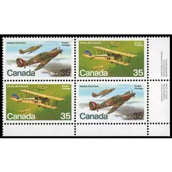 canada stamp 876a military aircraft 1980 PB LR