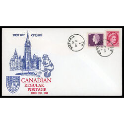 canada stamp 401 404 fdc queen elizabeth ii 1963 FDC COMBO 011