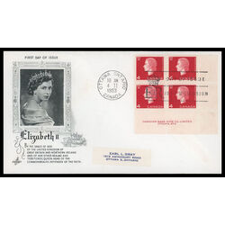 canada stamp 404 queen elizabeth ii 4 1963 FDC LR 012