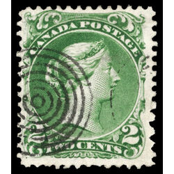 canada stamp 24b queen victoria 2 1868 U VF 026