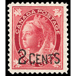 canada stamp 87 queen victoria 1899 M XFNH 017
