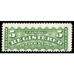 canada stamp f registration f2b registered stamp 5 1875 M F 009