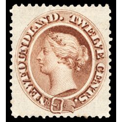 newfoundland stamp 29 queen victoria 12 1894 M VF 022