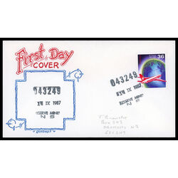 canada stamp 1145 jet over glove 36 1987 FDC PC 003