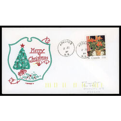 canada stamp 1148 poinsettia 36 1987 FDC PC 006