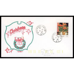 canada stamp 1148 poinsettia 36 1987 FDC PC 007