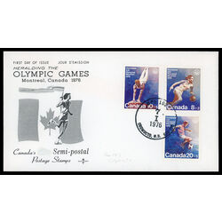 canada stamp b semi postal b10 12 fdc team sports 1976 FDC COMBO 007
