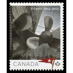canada stamp 2534 propellers of titanic six men 2012