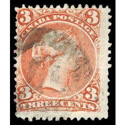 canada stamp 33 queen victoria 3 1868 U F 024