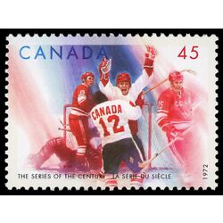 canada stamp 1659 paul henderson celebrates his winning goal 45 1997