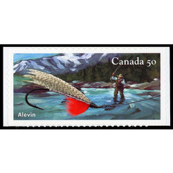 canada stamp 2088a alevin for rainbow trout 50 2005