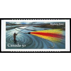 canada stamp 2088c mickey finn for atlantic salmon 50 2005